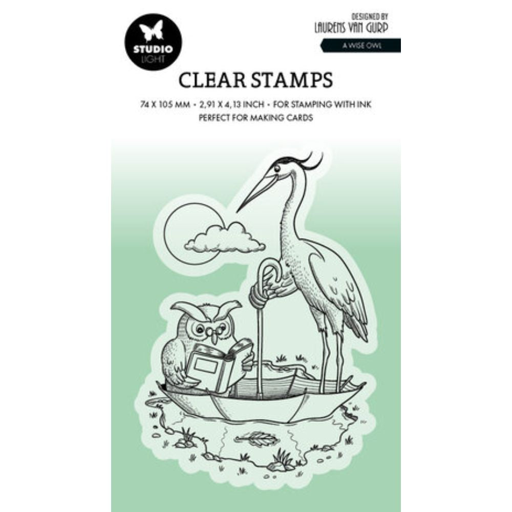 Studio Light A Wise Owl Clear Stamps (BL-ES-STAMP537)