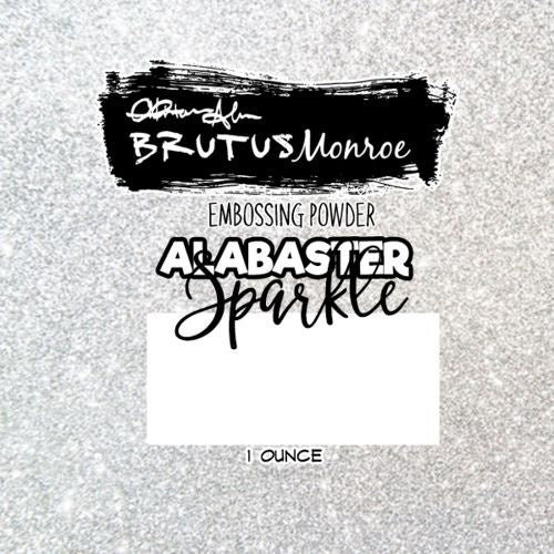 Brutus Monroe Alabaster Sparkle Embossing Powder