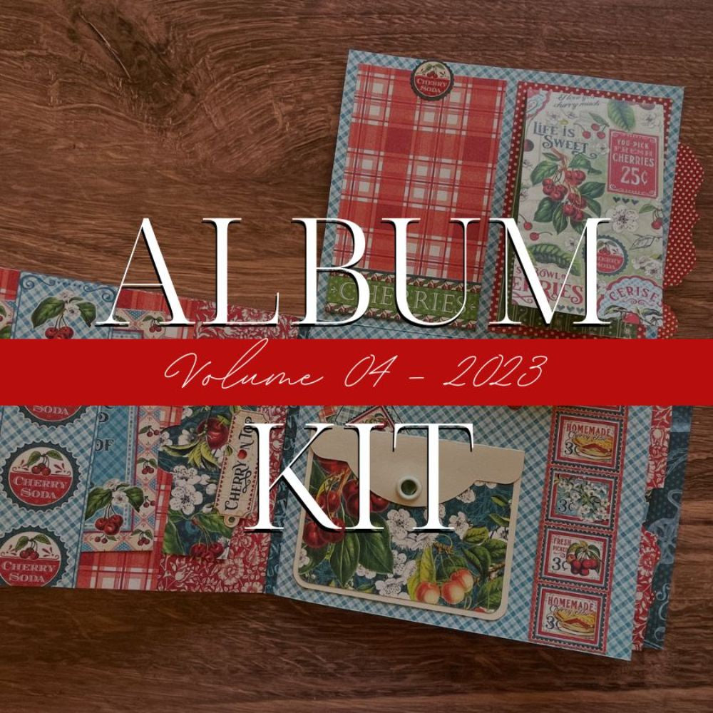 Graphic45 Album Kit 23 V4 â€“ Lifeâ€™s a Bowl of Cherries