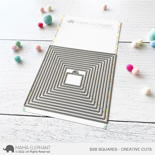 Mama Elephant B2B - Squares - Creative Cuts