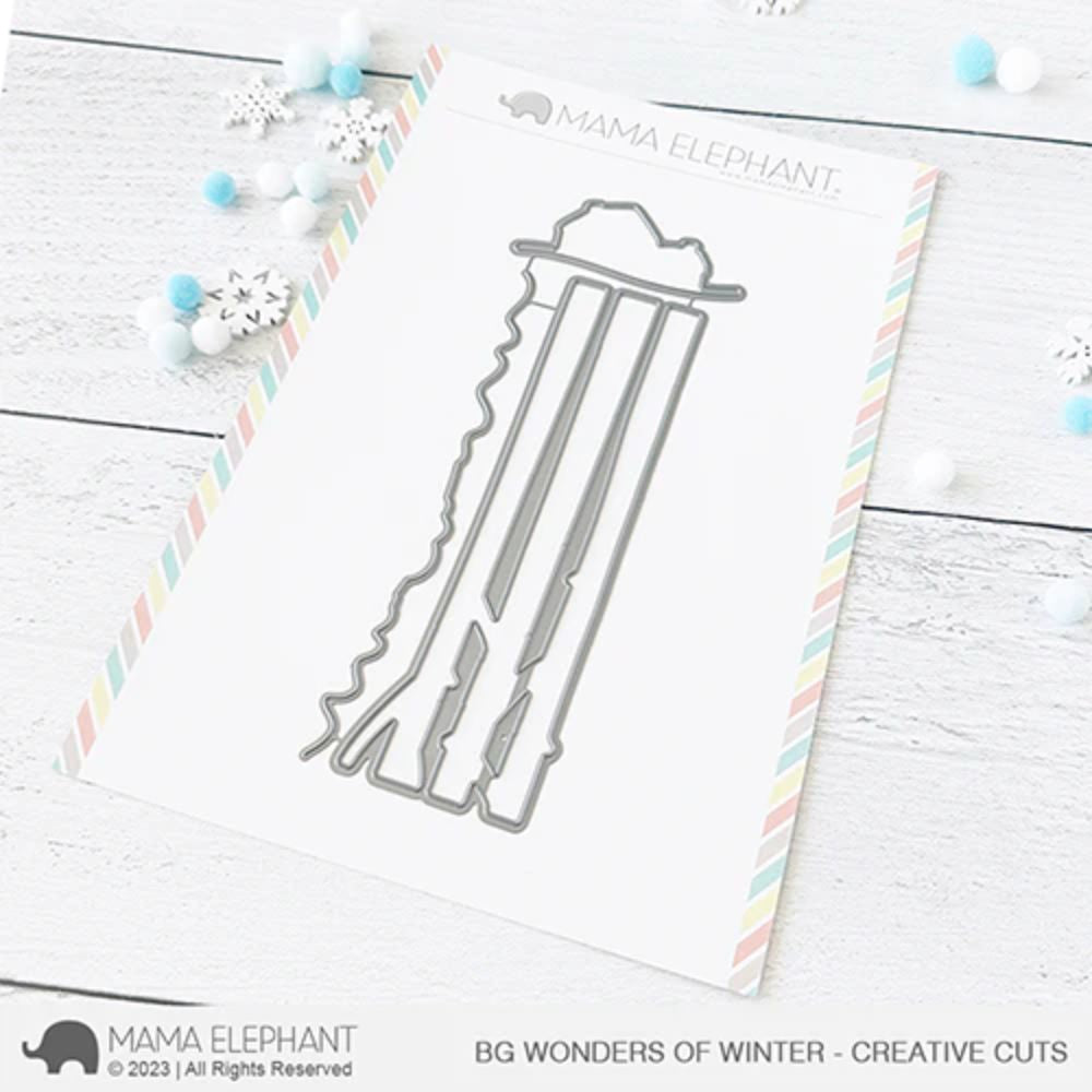 Mama Elephant BG Wonders of Winter - Creative Cuts