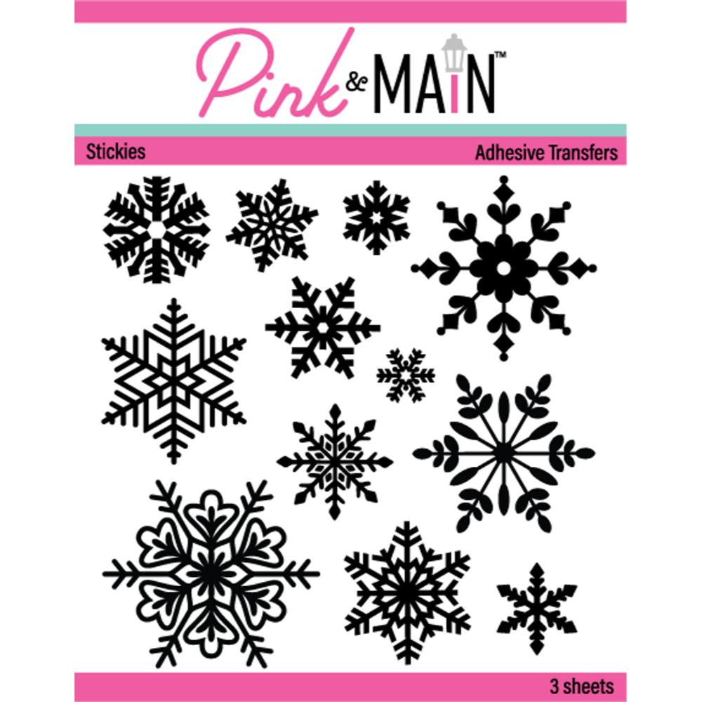 Pink & Main Big Flakes Stickies | Adhesive Transfers