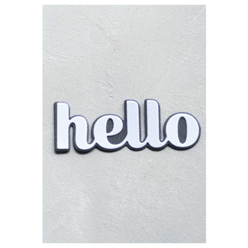 Birch Press Design Big Hello Sugar Script 57201