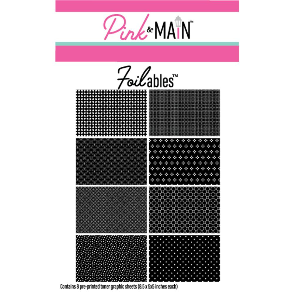 Pink & Main Bold Backgrounds Foilable Sheets