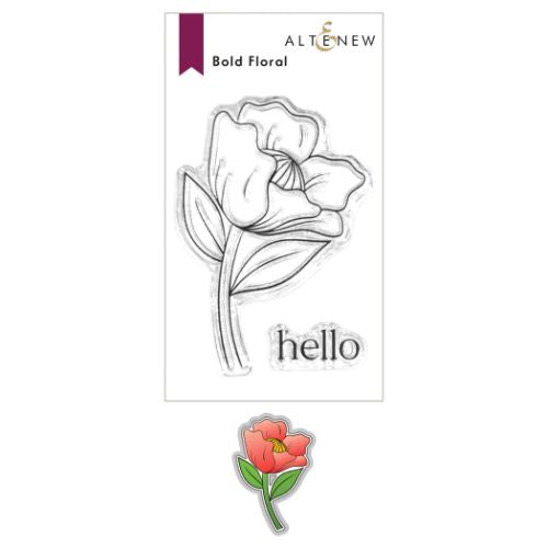 Altenew Bold Floral Stamp & Die Bundle