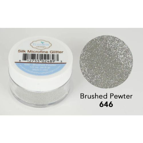 ECD Brushed Pewter - Silk Microfine Glitter