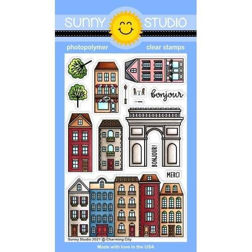 Sunny Studio Stamps Charming City Stamps