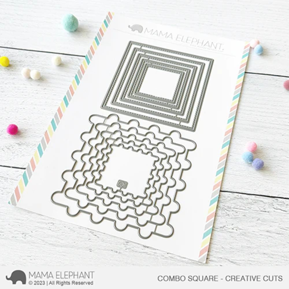 Mama Elephant Combo Square - Creative Cuts