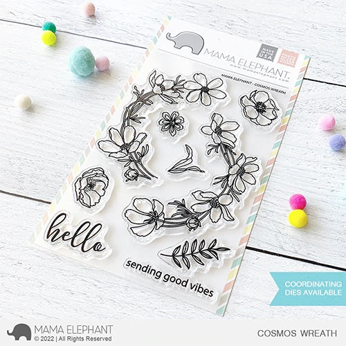 Mama Elephant COSMOS WREATH