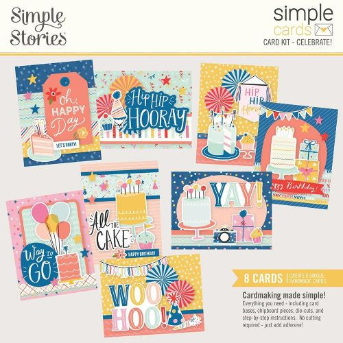 Simple Stories Simple Cards Card Kit Celebrate!