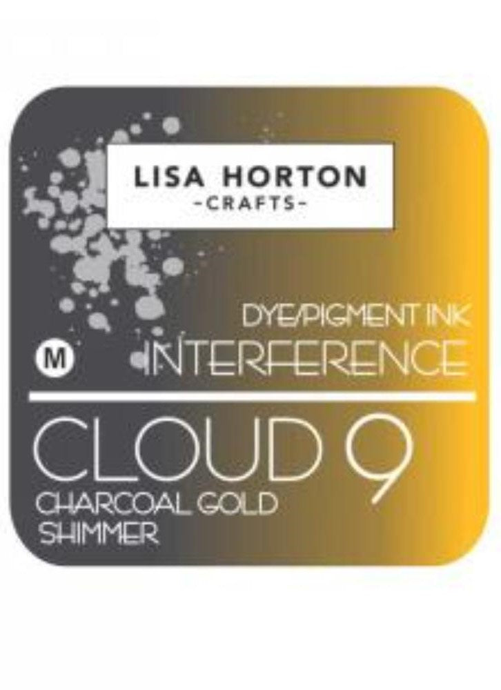 Lisa Horton Crafts - INTERFERENCE INK Charcoal Gold Shimmer