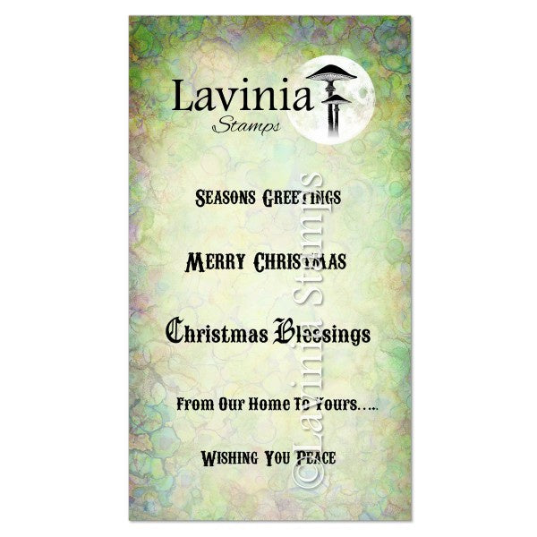 Lavinia Stamps Christmas Greetings - Stamp LAV839