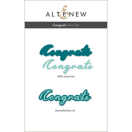 Altenew Congrats Die Set