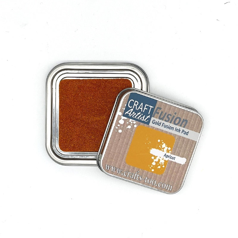 Craft Artist Gold Fusion Ink Pads-Apricot