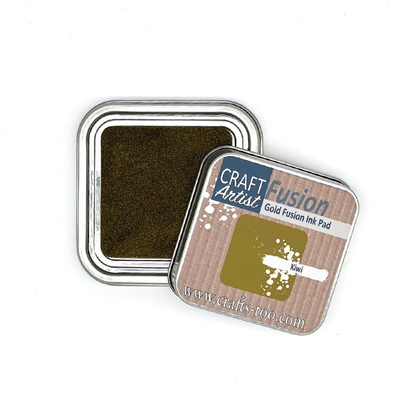 Craft Artist Gold Fusion Ink Pads-Kiwi