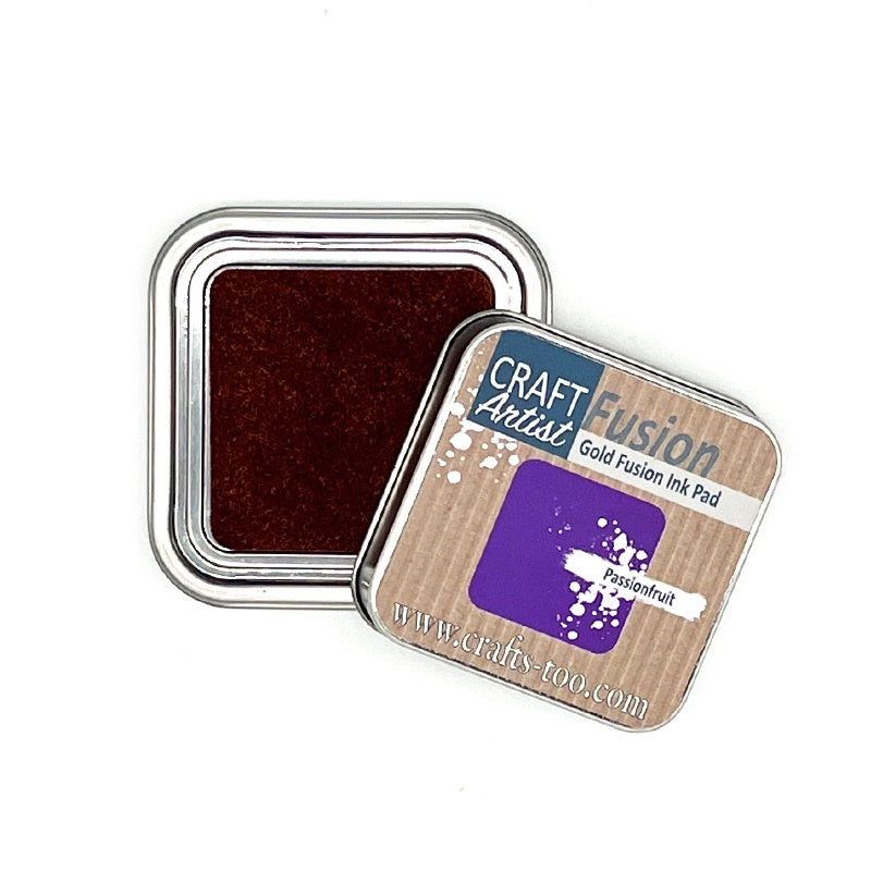 Craft Artist Gold Fusion Ink Pads-Passionfruit