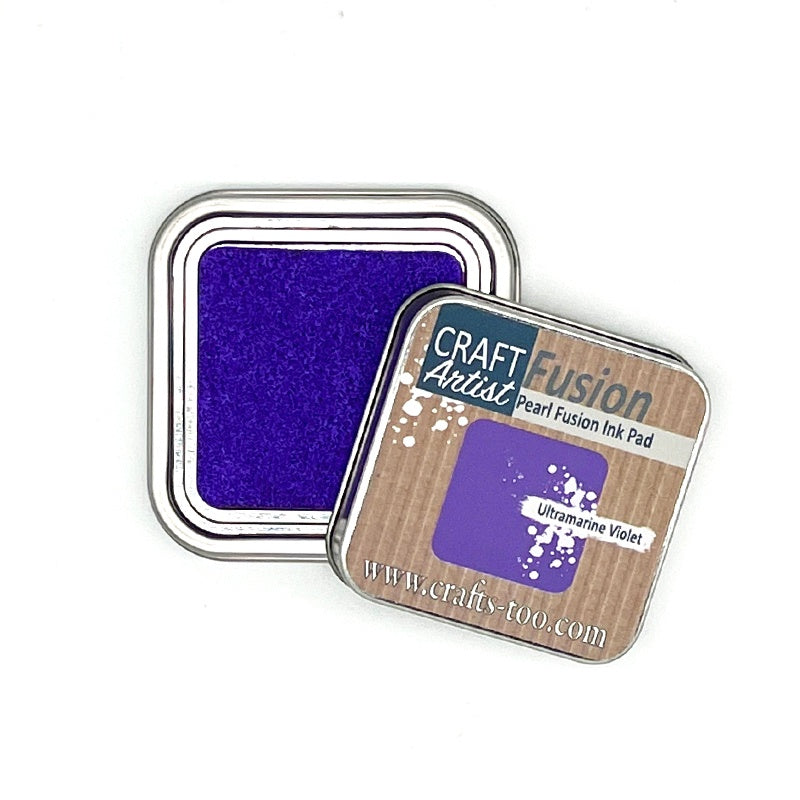 Craft Artist Pearl Fusion Ink Pad - Ultramarine Violet