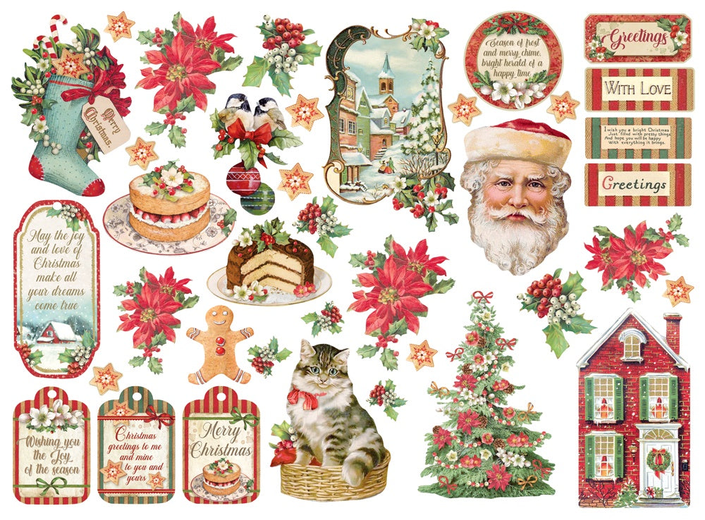 StamperiaÂ Die cuts assorted - Classic Christmas