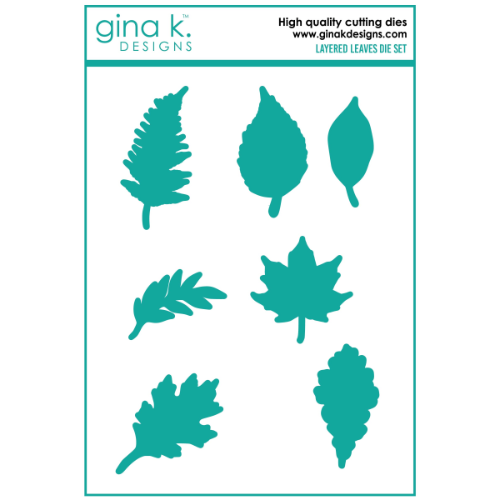 Gina K Designs DIE- Layered Leaves