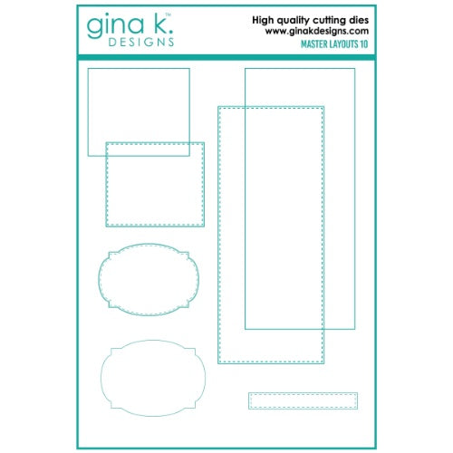 Gina K Designs DIE- Master Layouts 10