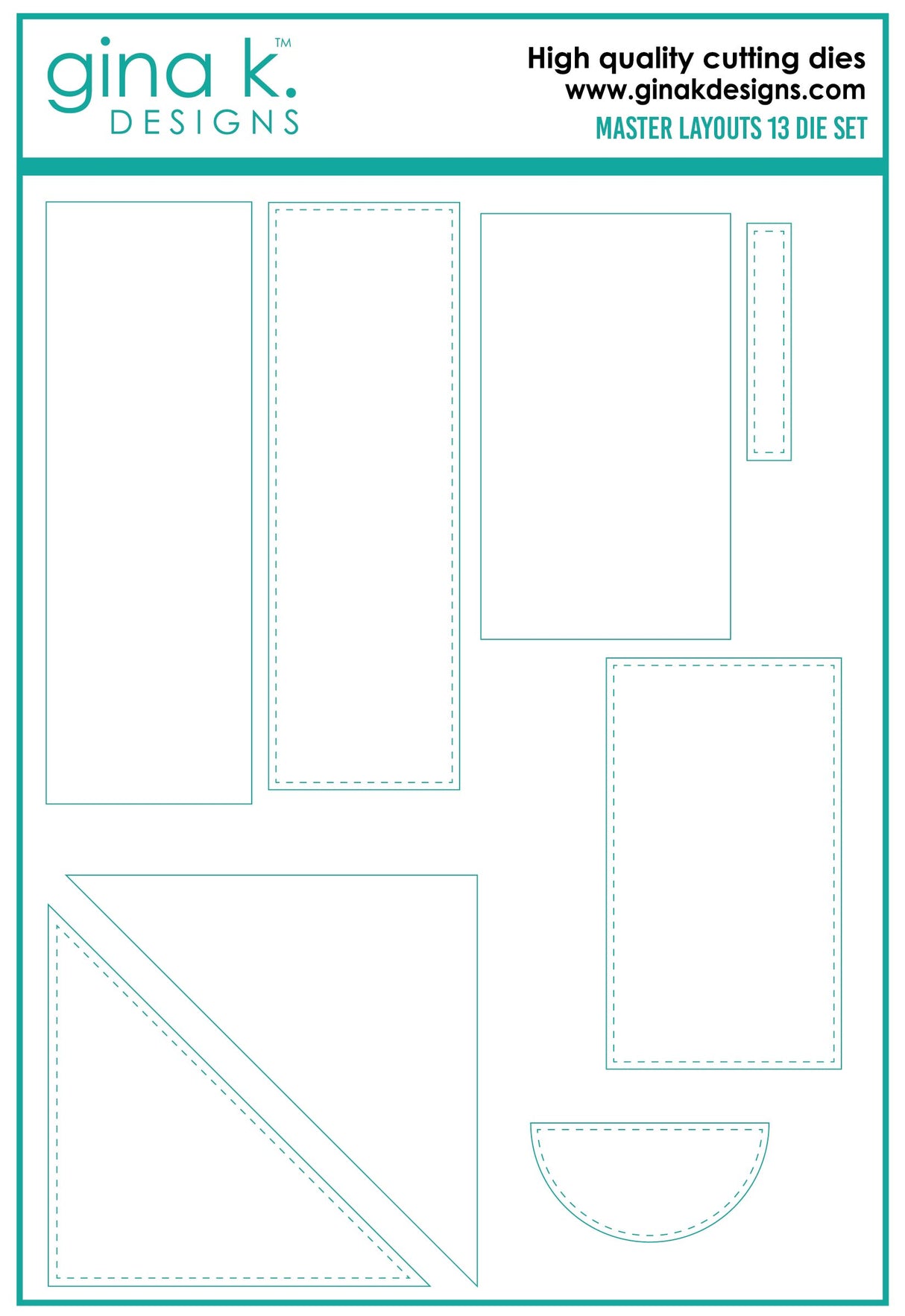 Gina K Designs *DIE- Master Layouts 13