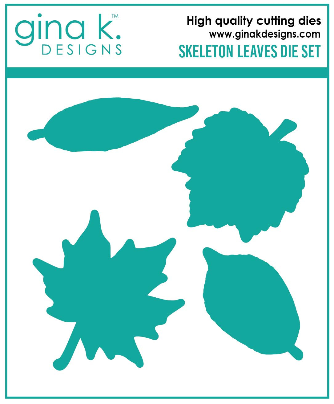 Gina K Designs *DIE- Skeleton Leaves