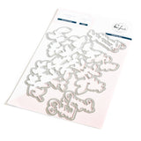 Pinkfresh Studio Delicate Foliage Stamp/die/stencil/hotfoil Bundle