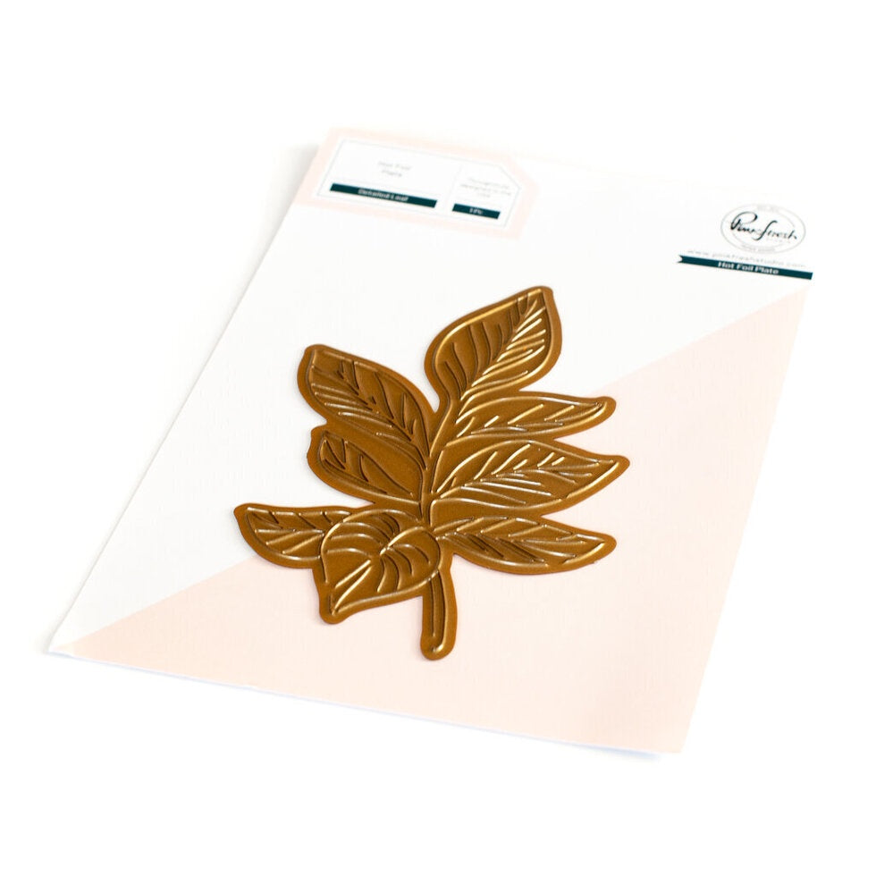 Pinkfresh Studio Detailed Leaf hot foil