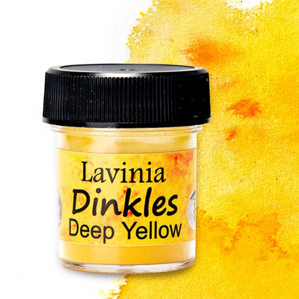 Lavinia Stamps Dinkles Ink Powder Deep Yellow