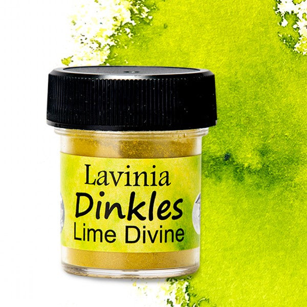 Lavinia Stamps Dinkles Ink Powder Lime Divine