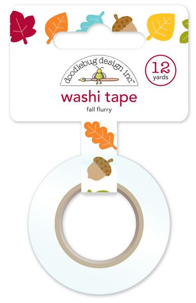 Doodlebug Washi Tape 15mm X 12yd Fall Friends Fall Flurry