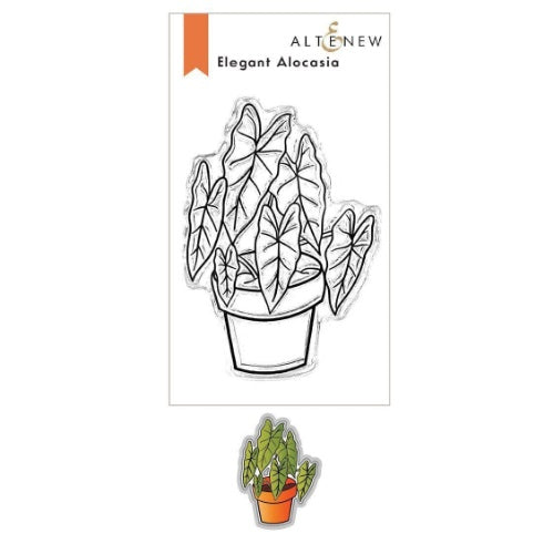 Altenew Elegant Alocasia  Mini Stamp & Die Bundle