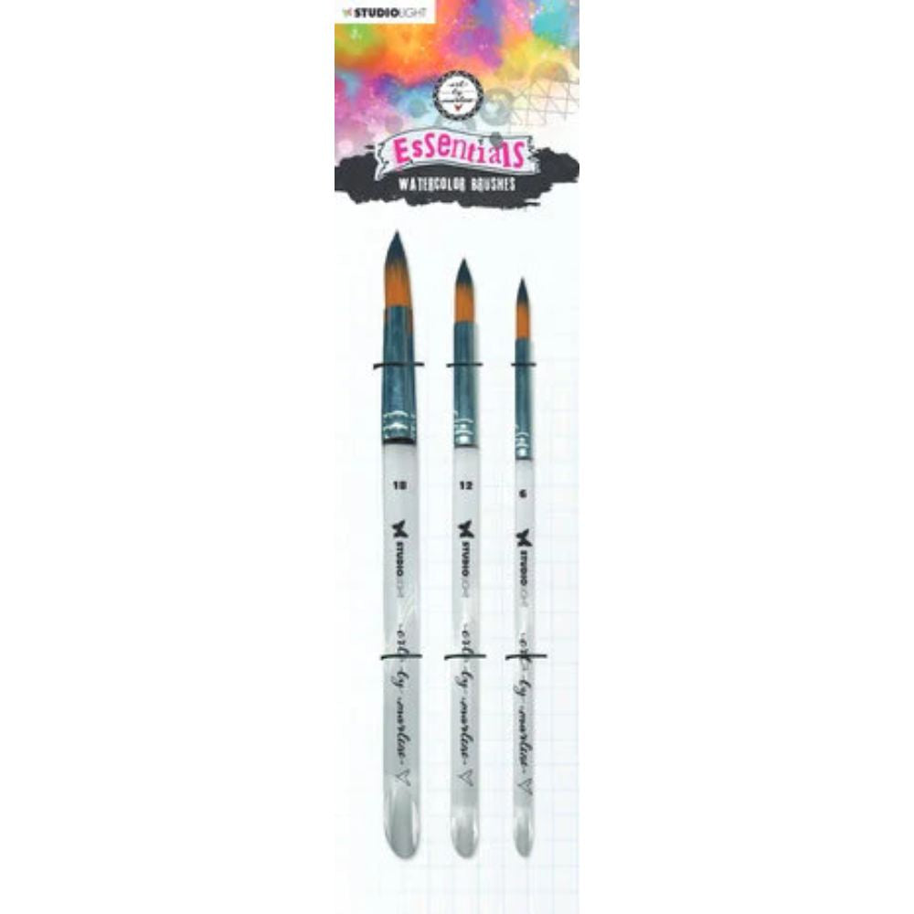 Art By Marlene Essentials Watercolor Brushes (3pcs) (ABM-ES-BRUSH04)
