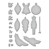 Spellbinders folk art ornaments Stamp & Die Bundle by Simon Hurley create