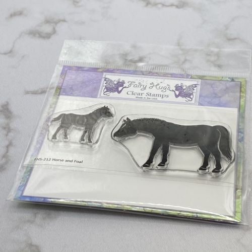 Fairy Hugs Stamps - Horse & Foal