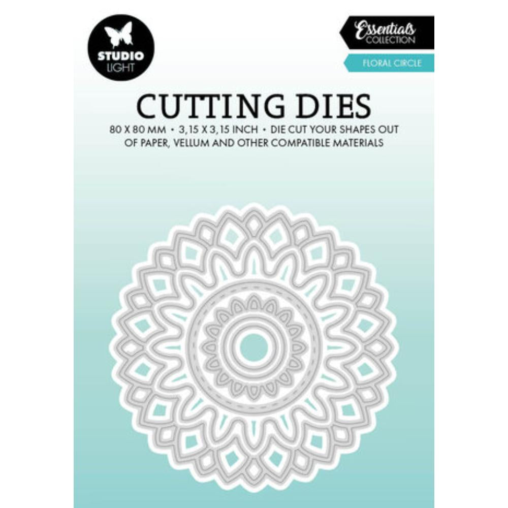 Studio Light Floral Circle Essentials Cutting Dies (SL-ES-CD717)