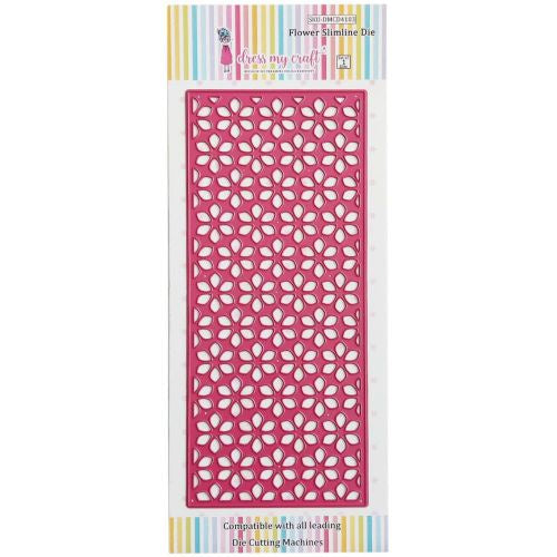 Dress My Craft Dies Flower Slimline