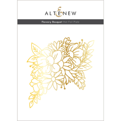 Altenew Flowery Bouquet Hot Foil Plate