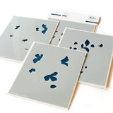 Pinkfresh Studio Folk Floral Stem stamp/stencil/hot foil Bundle Retired