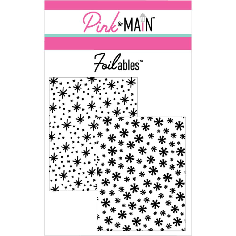 Pink & Main Funky Flakes Foilable Panels (2 designs)