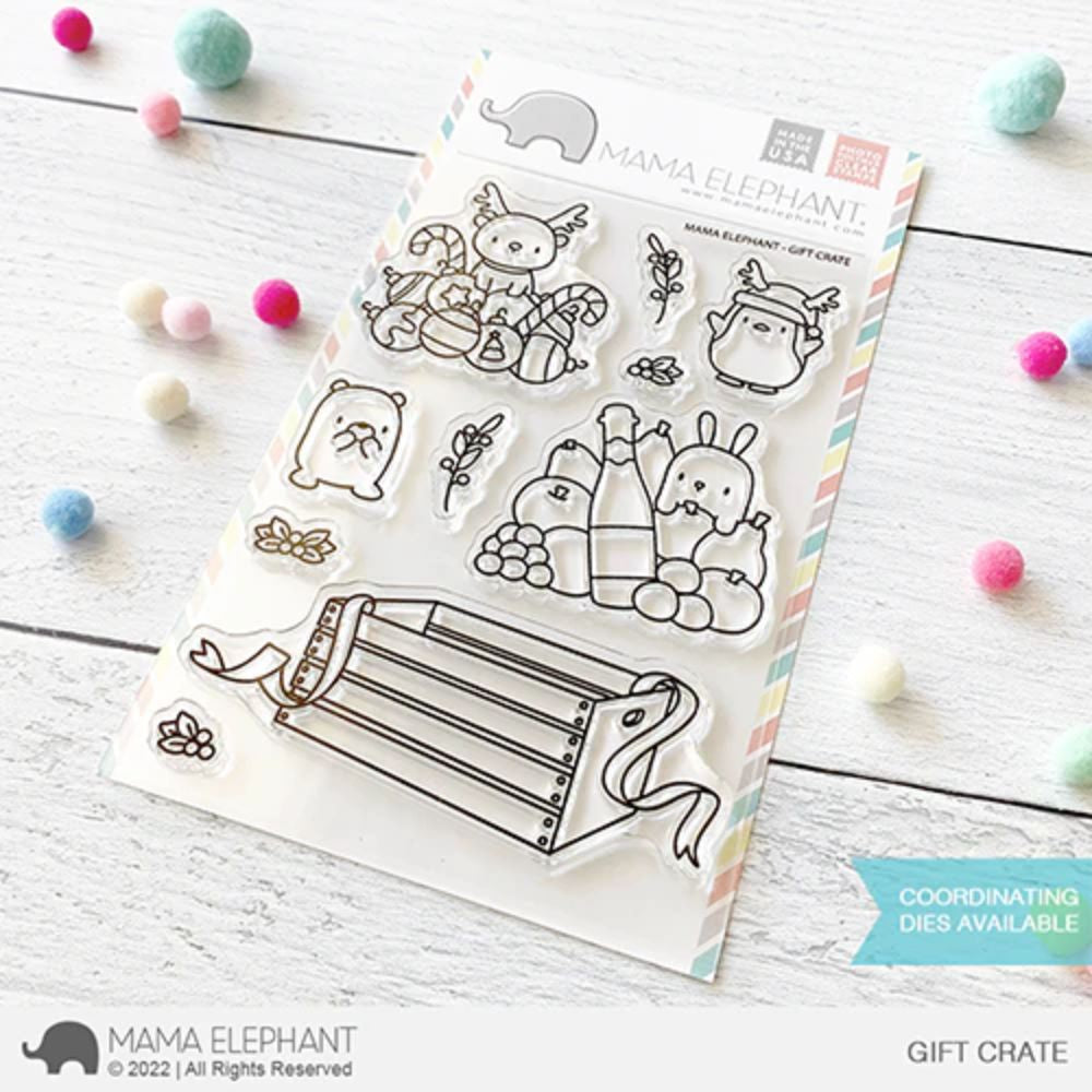 Mama Elephant GIFT CRATE