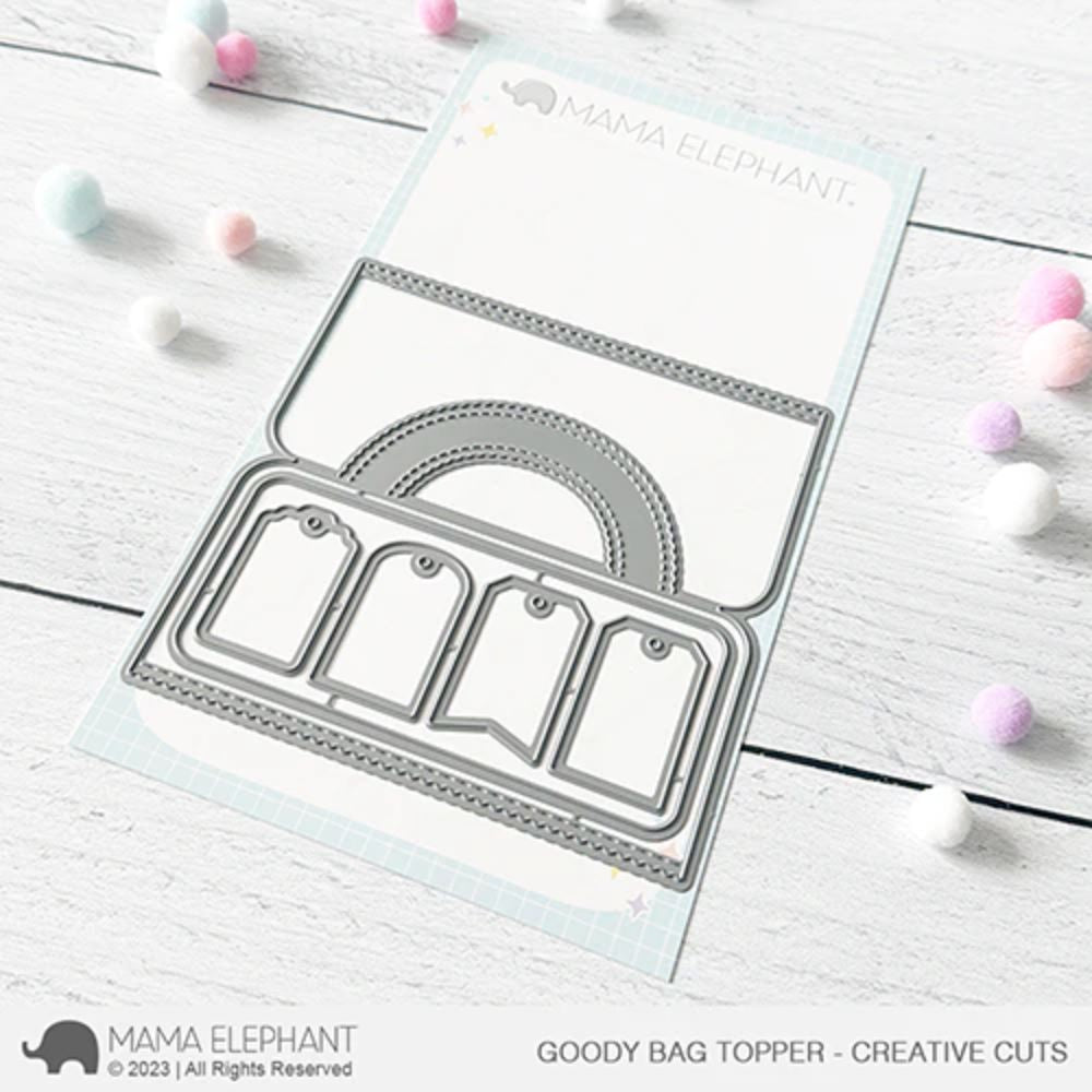 Mama Elephant Goody Bag Topper - Creative Cuts