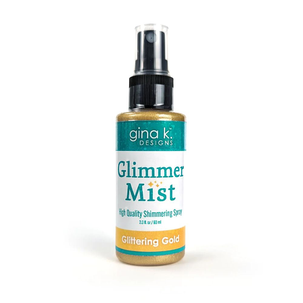 Gina K Designs Glimmer Mist- Glittering Gold