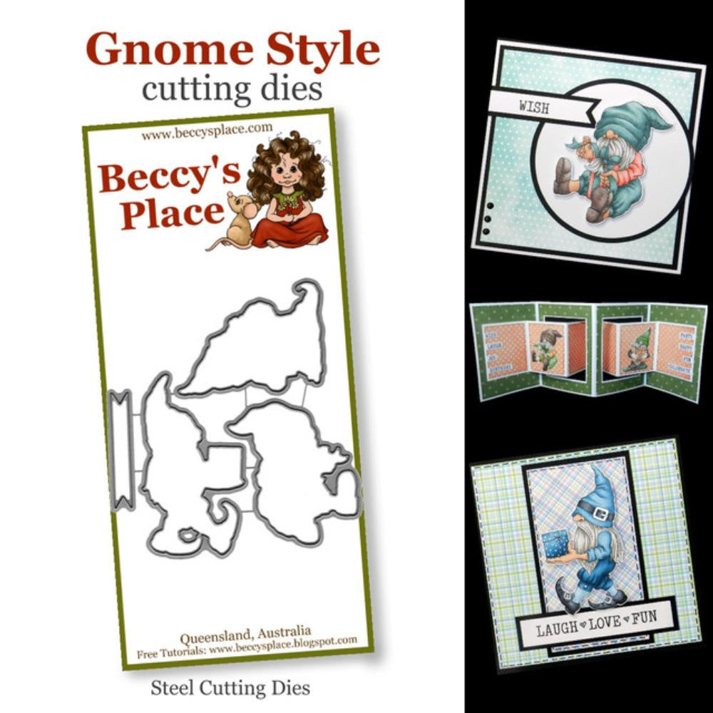 Beccy's Place Gnome Style cutting dies