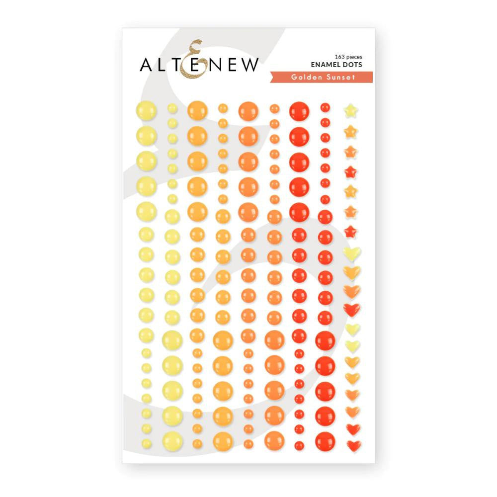 Altenew Golden Sunset Enamel Dots.