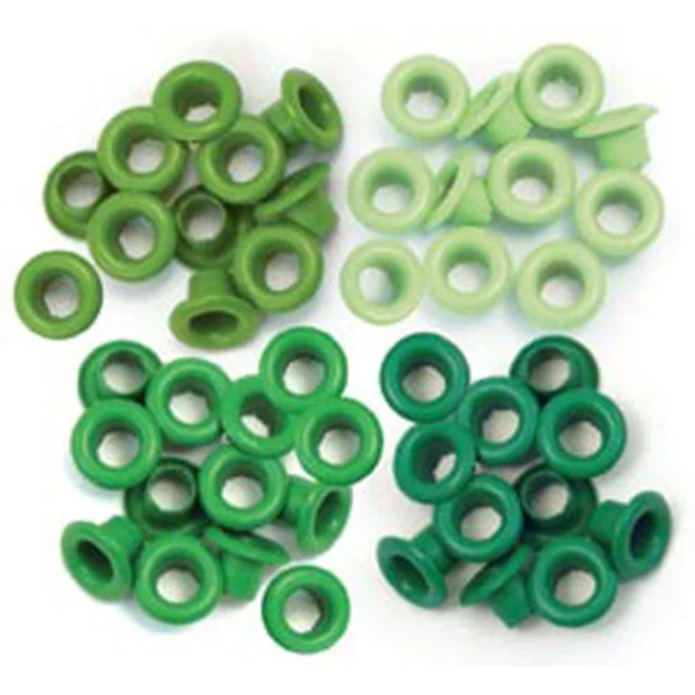 We R Makers Green Crop-A-Dile Standard Eyelet (60pcs) (41576-3)