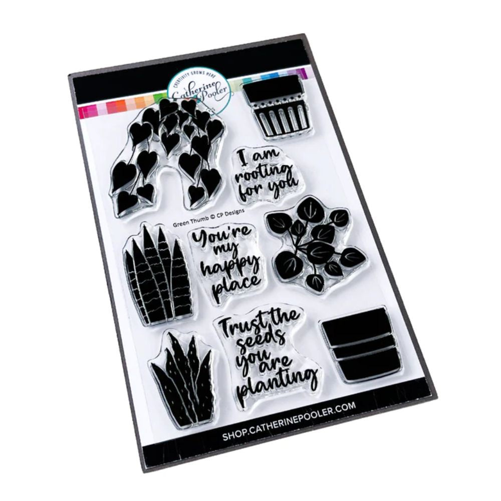 Catherine Pooler Green Thumb Stamp Set