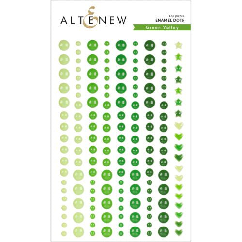 Altenew Green Valley Enamel Dots