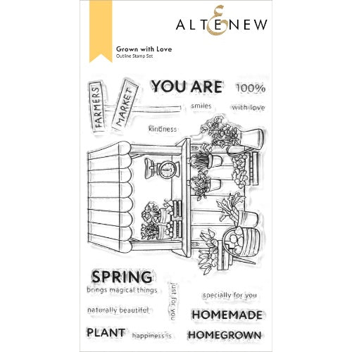 Altenew Grown with Love Stamp Set