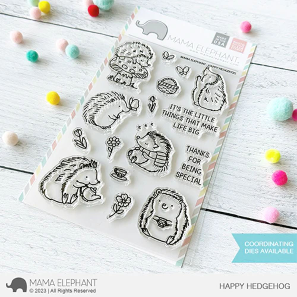 Mama Elephant HAPPY HEDGEHOG